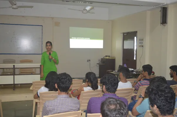 “ Design Optimisation using CAE, Hypermesh by Mrs. Kiran Chaugule, CAD or CAE Engineer, CADD Centre Pvt. Ltd.webp picture